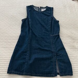 Zara Dark Blue Denim Dress
